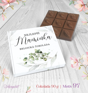 Belgická čokoláda 90 g  |  Motiv 97